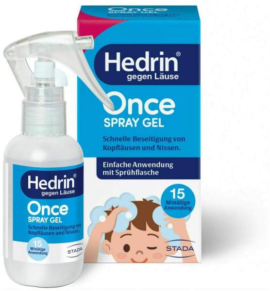 Hedrin Once 60 ml Spray Gel