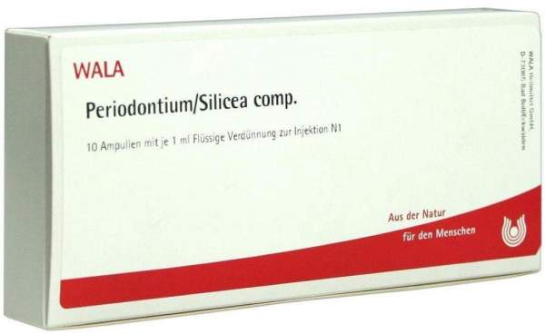Wala Periodontium Silicea Comp. Ampullen 10 X 1 ml
