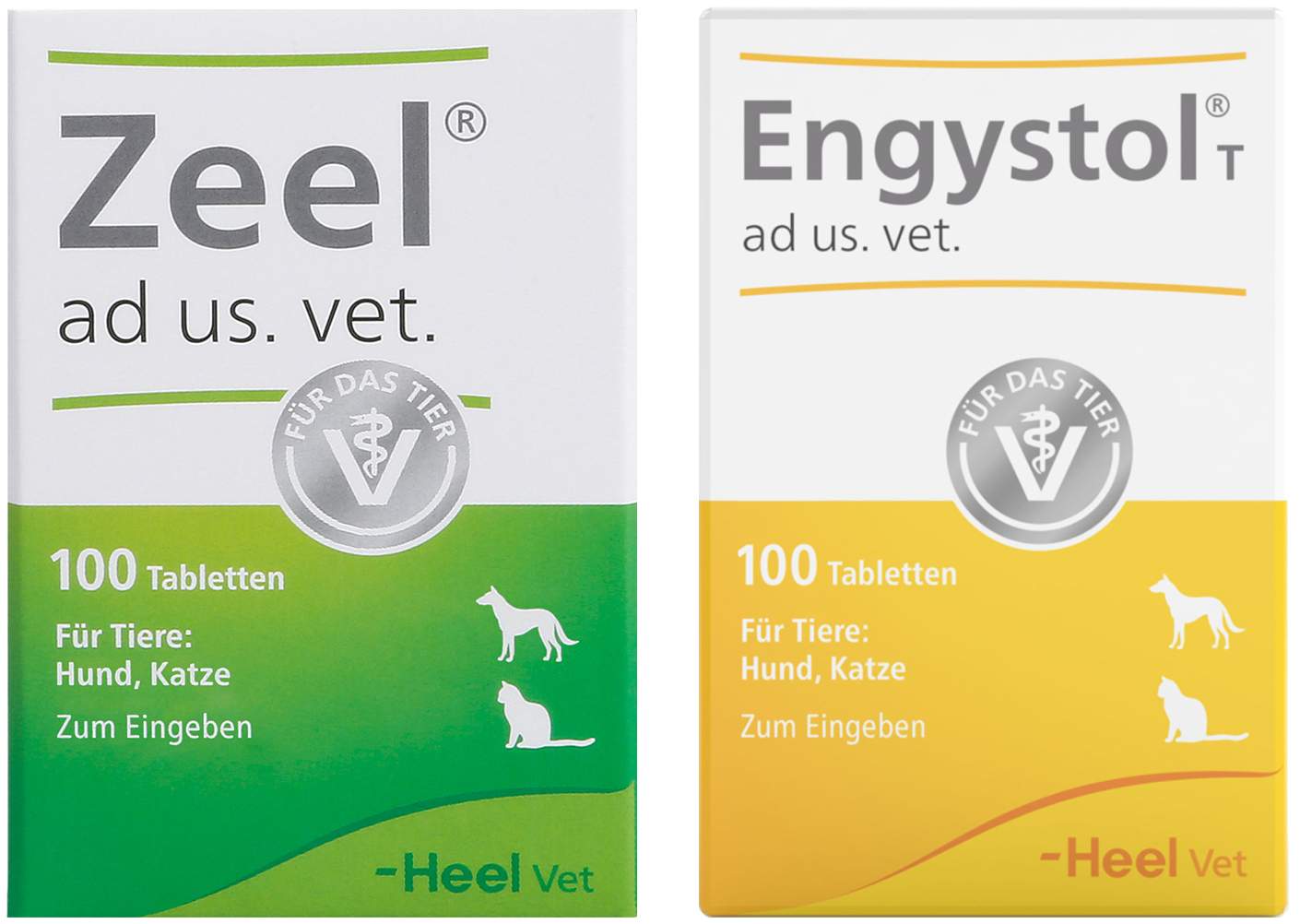 Zeel ad us. vet. 100 Tabletten + Engystol T ad us. vet. 100 Tabletten |  Volksversand Versandapotheke