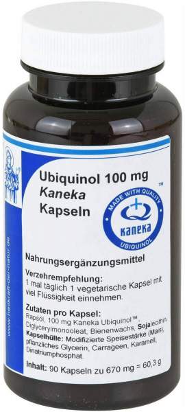Ubiquinol 100 mg Kaneka 90 Kapseln