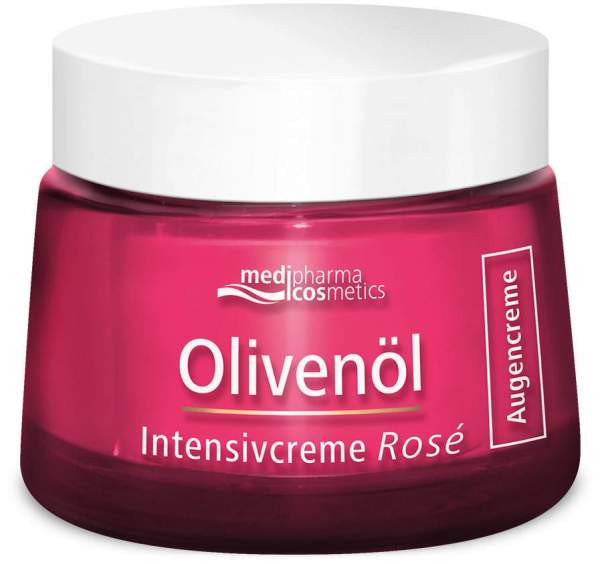 medipharma cosmetics Olivenöl Intensivcreme Rosé Augencreme 15 ml