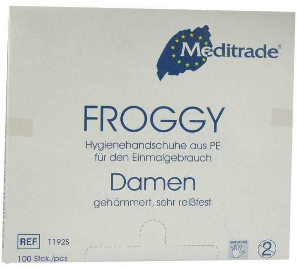 Handschuhe Einmalgebrauch Polyethylen Damen 100 Stück