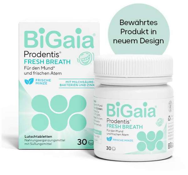 BiGaia Prodentis fresh Breath 30 Lutschtabletten