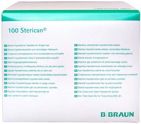 Sterican Einmalkanüle 26 G 25 mm 100 Kanülen
