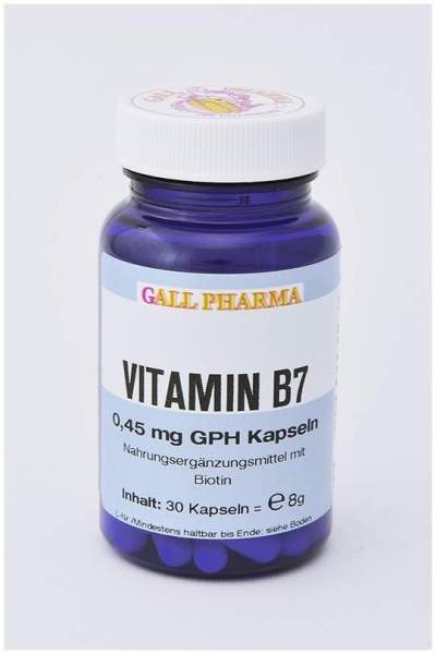 Vitamin B7 0,45 mg Gph Kapseln