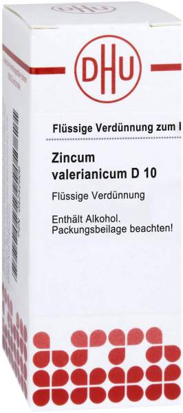 Zincum Valerianicum D 10 Dilution 20 ml
