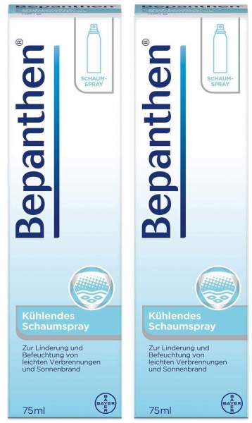 Bepanthen Schaumspray 2 x 75 ml