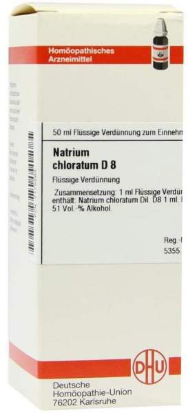Natrium Chloratum D 8 50 ml Dilution