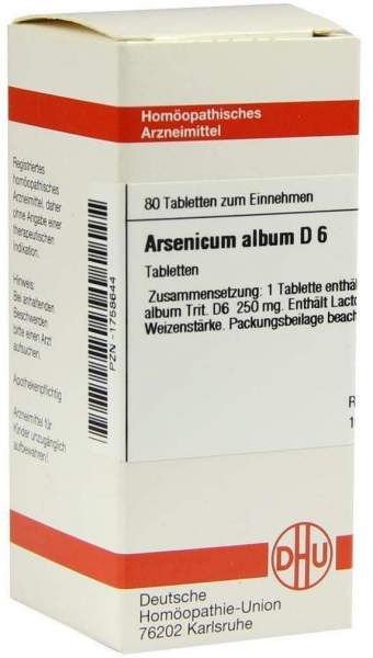 DHU Arsenicum album D6 80 Tabletten