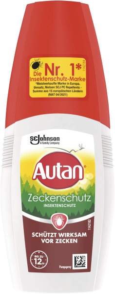 Autan Zeckenschutz 100 ml Pumpspray