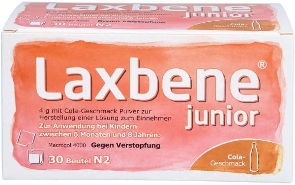 Laxbene junior Cola-Geschmack 30 x 4 g Pulver