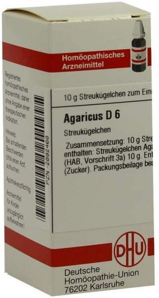 Dhu Agaricus D6 Globuli
