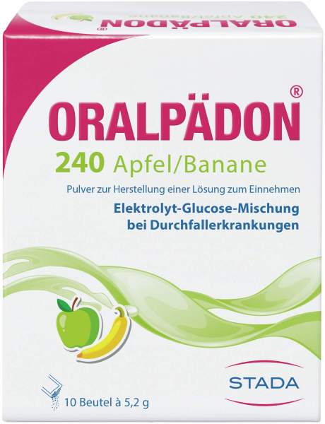Oralpädon 240 Apfel, Banane 10 Beutel