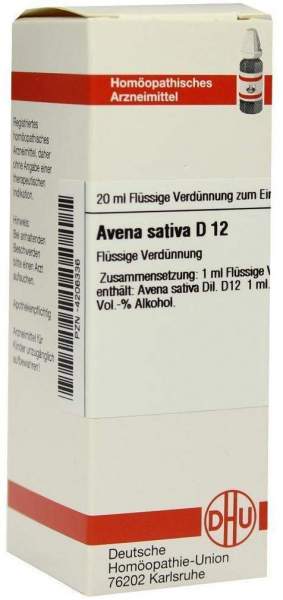 Avena Sativa D12 Dilution 20 ml Dilution