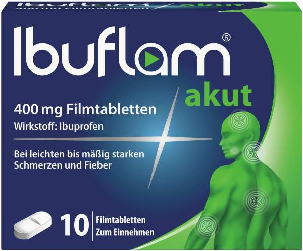 Ibuflam Akut 400 mg 10 Filmtabletten
