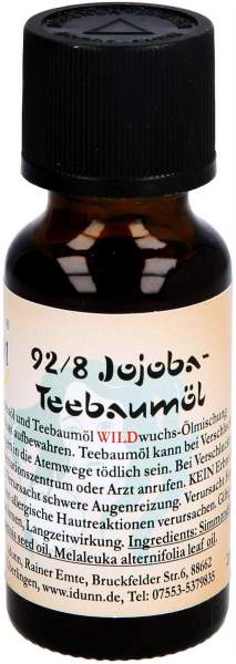 Jojoba Öl Teebaumöl 8% Aeusserlich