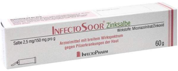 Infectosoor Zinksalbe 60 G