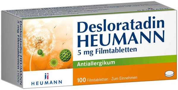 Desloratadin Heumann 5 mg 100 Filmtabletten