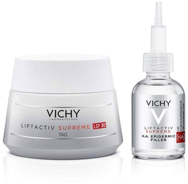 Vichy Liftactiv Supreme Tag LSF 30 50 ml Creme + Vichy Liftactiv H.A. Epidermic Filler Konzentrat 30 ml