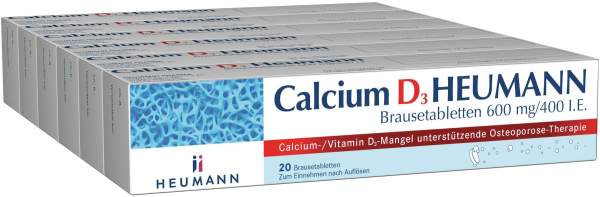 Calcium D3 Heumann 120 Brausetabletten