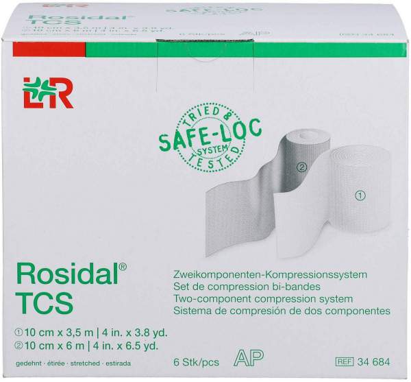 Rosidal Tcs Ucv 2-Komp.Kompressionssystem 6 X 2 Stück