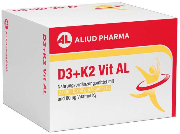 D3 + K2 Vit Al 2000 I.E. 90 Kapseln
