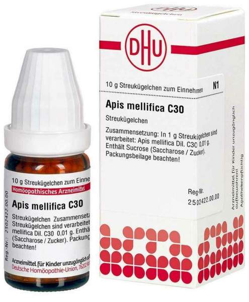 Dhu Apis Mellifica C30 10 G Globuli