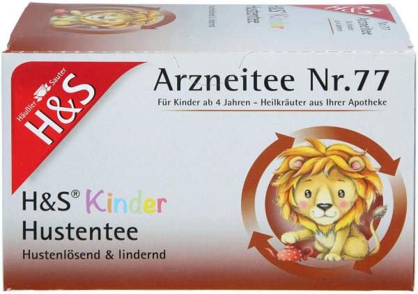 H&amp;S Kinder Hustentee 20 X 1.5 G Filterbeutel