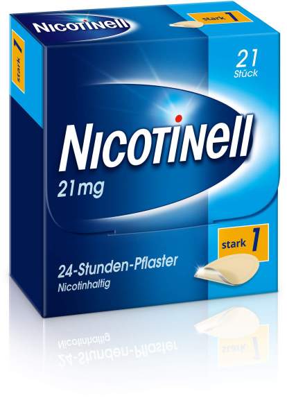 Nicotinell 21 mg 24-Stunden-Pflaster 21 Stück