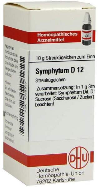 DHU Symphytum D12 10 g Globuli