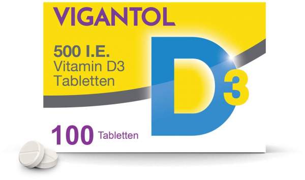 Vigantol 500 I.E. Vitamin D3 Tabletten