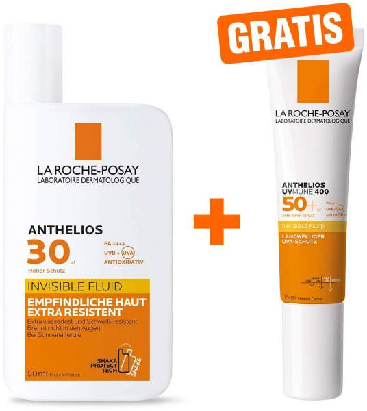 La Roche Posay Anthelios Invisible Fluid LSF 30 50 ml + gratis 15 ml LSF50+