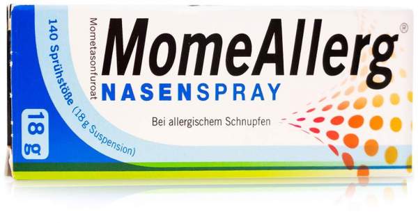 MomeAllerg Nasenspray 140 Sprühstöße 18 G Nasenspray