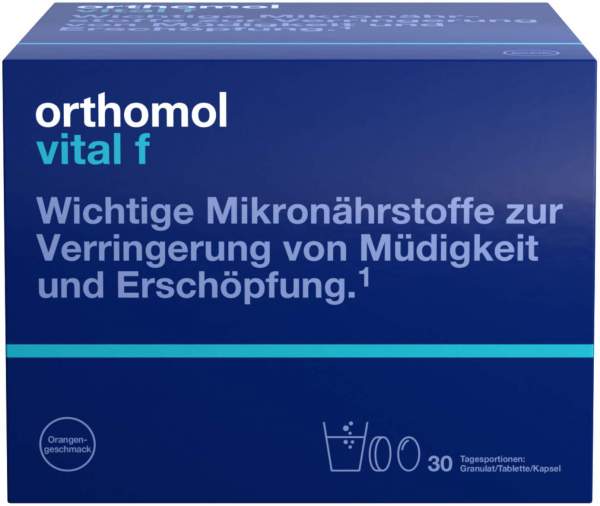 Orthomol Vital F 30 Tagesportionen Granulat 1 Kombipackung
