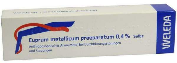 Weleda Cuprum Metallicum Praeparatum 0,4% 23 G Salbe