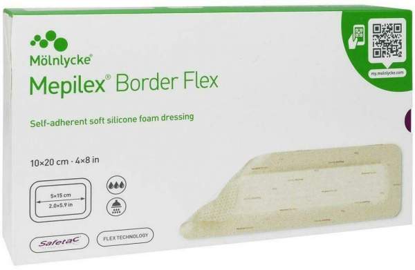 Mepilex Border Flex Schaumverb.Haft.10x20 cm