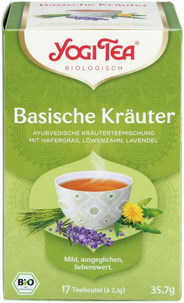 Yogi Tea Basische Kräuter 17 X 2,1 G Filterbeutel