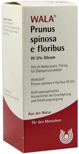 Wala Prunus spinosa e flor. W 5% Oleum 100 ml Öl