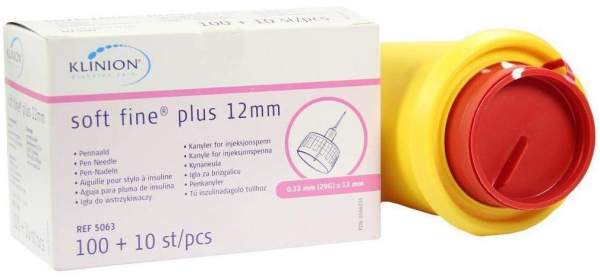 Klinion Soft Fine Plus Kanülen 12mm 29g 0,33mm
