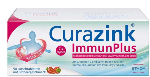 Curazink Immun Plus 50 Lutschtabletten