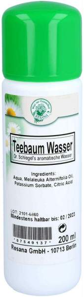 Teebaumwasser Dr.Schlegel 200 ml