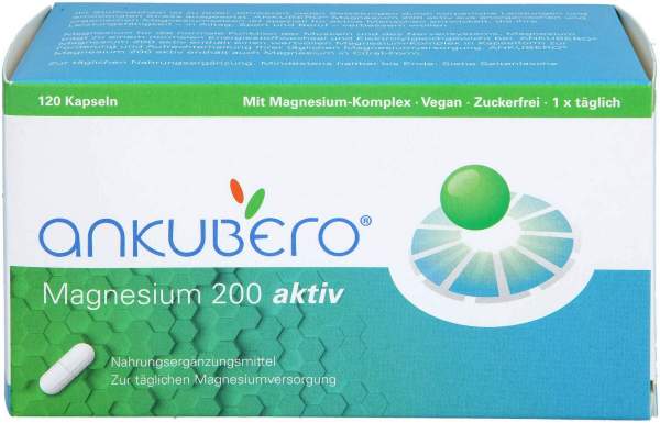 Magnesium 200 Aktiv 120 Kapseln