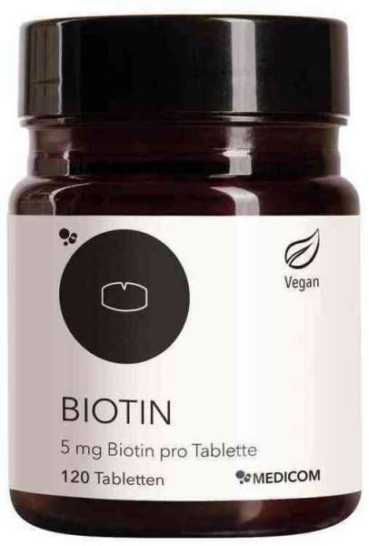 BIOTIN 5 mg Biotin 120 Tabletten