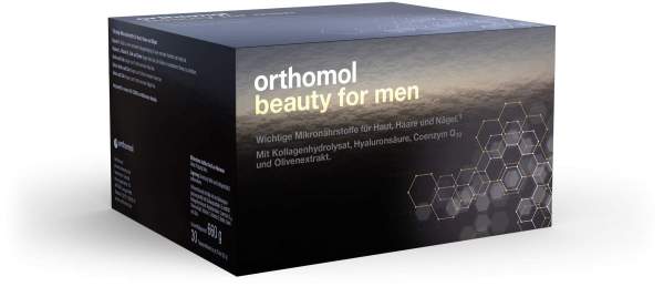 Orthomol beauty for men 30 Trinkampullen