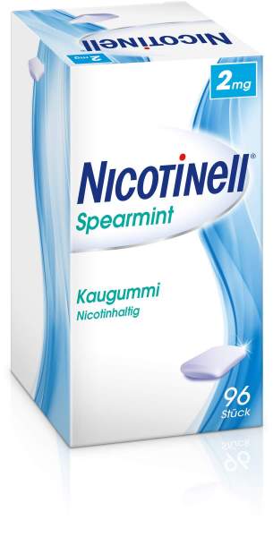 Nicotinell Kaugummi 2 mg Spearmint 96 Stück