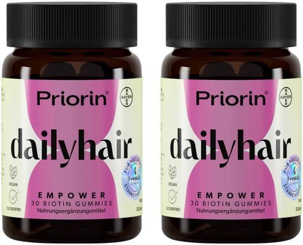 Priorin dailyhair Empower Gummies 2 x 30 Stück