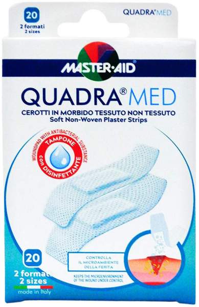 Quadra Med Pflaster 2 Formate Master Aid