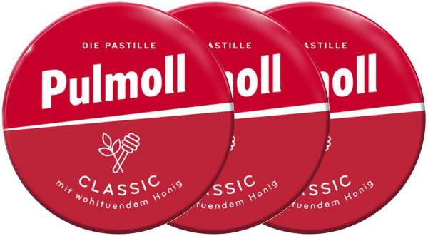 Pulmoll Hustenbonbons Classic 3x75 g Bonbons