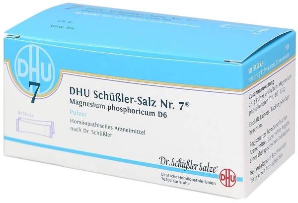 Biochemie Dhu 7 Magnesium Phoshoricum D6 Pulver 10 Sticks