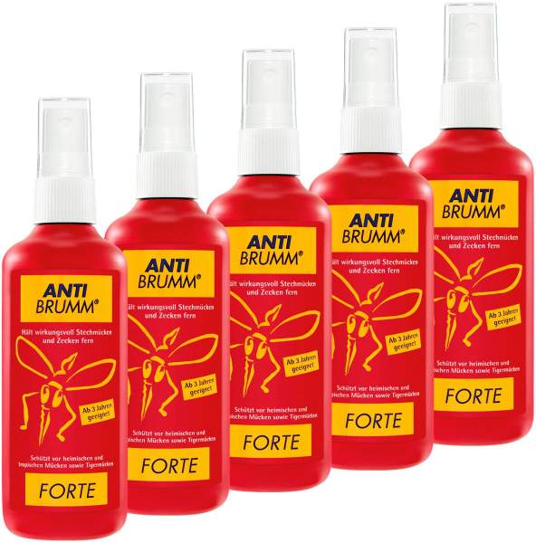 Anti Brumm Forte Pumpzerstäuber 5 x 75 ml